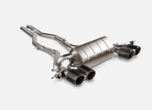 Akrapovic 2021-2025 BMW M3 (G80)/M4 (G82) Slip-On Line (Titanium) (Req. Tips)
