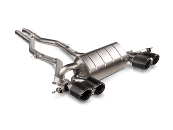 Akrapovic 2021-2025 BMW M3 (G80)/M4 (G82) Slip-On Line (Titanium) (Req. Tips) akrS-BM/T/21H