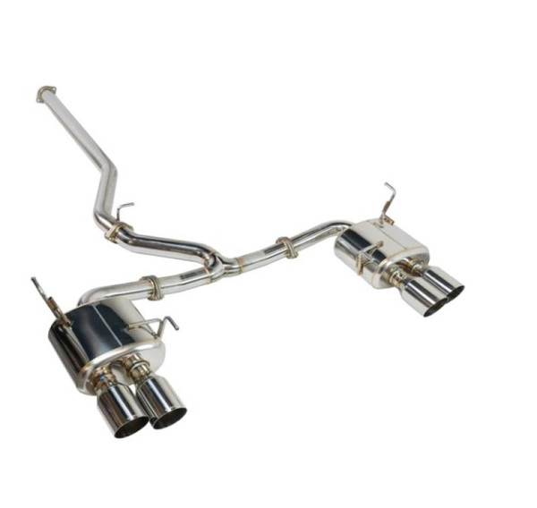 Remark 2022-2025 Subaru WRX(VB) Cat-Back Exhaust w/ Stainless Tip Cover