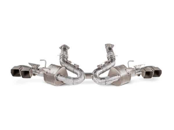 Akrapovic 2020-2025 Chevrolet Corvette C8 Stingray Slip-On Line (Titanium) Exhaust System - S-CO/TI/3