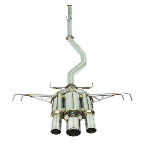 Remark 2017-2021 Honda Civic Type R Cat-Back Exhaust Spec III w/Stainless Steel Cover (Non-Res)