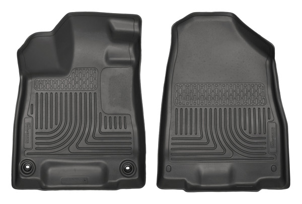 Husky Liners WeatherBeater Front Floor Liners, Black for 2014-2020 Acura MDX All Models - Part #18401