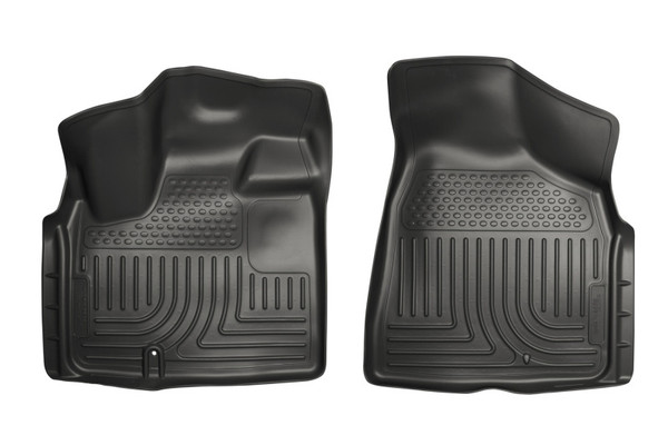 Husky Liners WeatherBeater Floor Liners, Black for 2008-2012 Chrysler Town Country/Dodge Grand Caravan - Part #18091