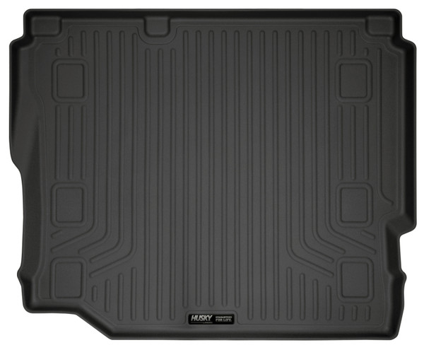 Husky Liners 19-24 Jeep Wrangler JLU WeatherBeater Black Rear Cargo Liner hsl20721