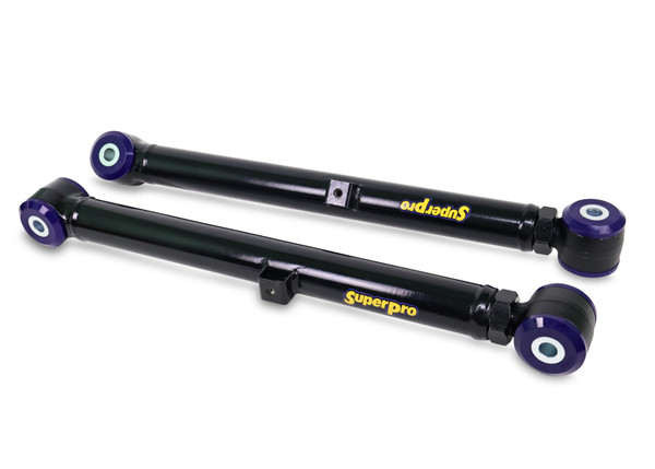 Superpro 2020-2025 Jeep Gladiator HD Adjustable Rear Lower Trailing Arm Set - TRC1204