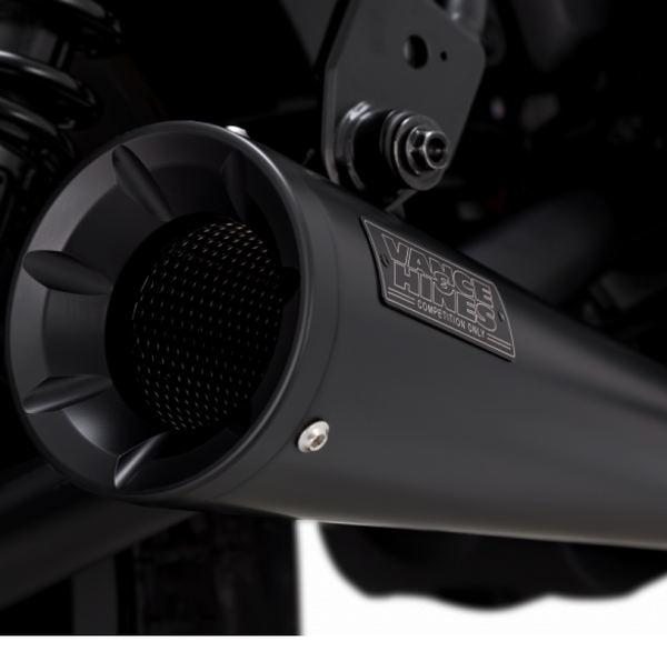 Vance & Hines HONDA 17-20 Rebel S/O Black Slip-On Exhaust