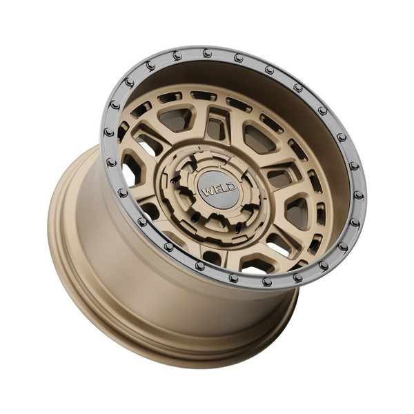 Weld Off-Road 22X10 Crux 6X135 6X139.7 ET-18 BS4.75 Satin Bronze / Satin Black 106.1 Wheel | 2009-2025 F-150 | 2010-2025 Raptor | 2010-2025 Expedition | 2019-2025 Ram 1500 | Silverado / Sierra 1500 | W12020098475