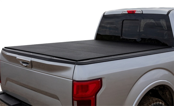 Access LOMAX® Tri-Fold Tonneau Cover – Black Urethane – 2019-2025 Ford Ranger 5 ft Bed | Just Bolt-On Performance Parts

