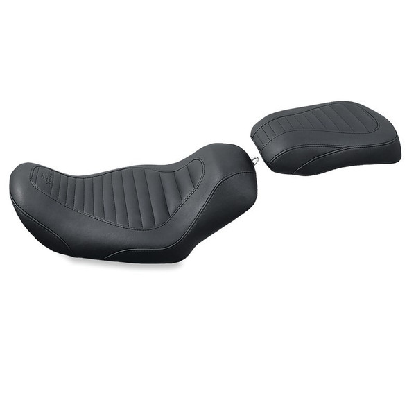 Mustang Motorcycle 2006-2017 Harley Dyna Tripper Solo Seat Black product photo