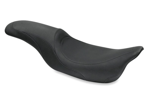 Mustang Motorcycle 2008-2021 Harley Electra Glide, Rd Glide,Rd King, Str Glide Tripper Fastback Tripper One-Piece Seat Black product photo