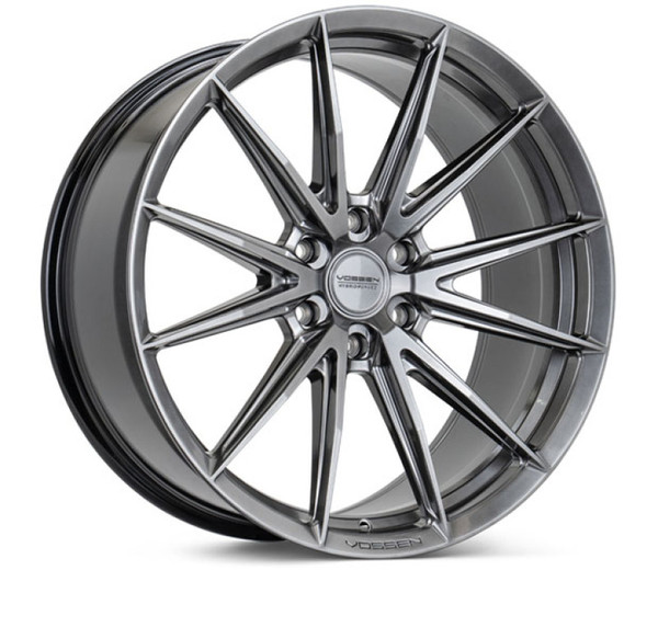 Vossen HFX-2 Hyper Black Wheel 22x10 | 6x139.7 BC (HFX2-2G28) - fits Chevrolet Silverado 1500 1999-2026, GMC Sierra 1500 1999-2026, Cadillac Escalade 1999-2026, Ram 1500 TRX 2021-2024, Toyota Tacoma 2005-2026