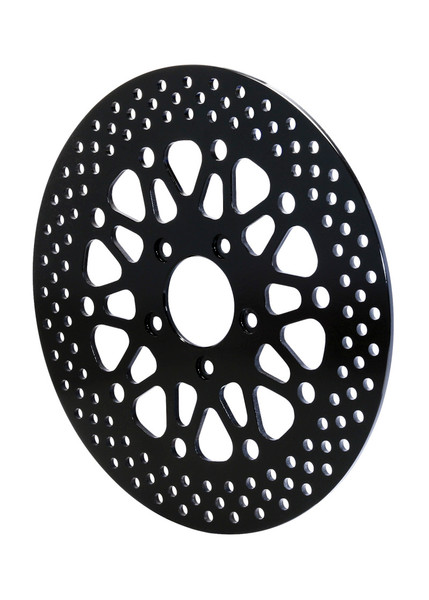 Wilwood Rotor-Front-Harley-Davidson Motorcycle 2000-07 Black Finish 11.50 x .196 - 5 on 3.25in - wil160-10664-BK