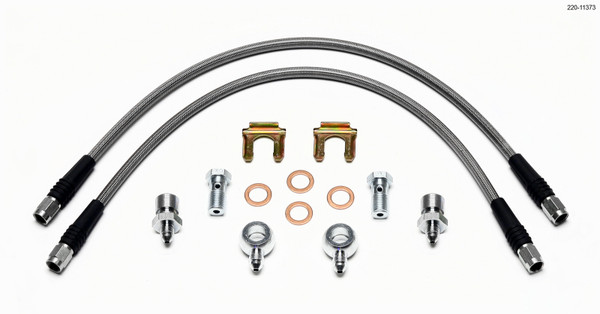 Wilwood Flexline Kit D52 Caliper 18in w/ Banjo 7/16-20 - wil220-11373