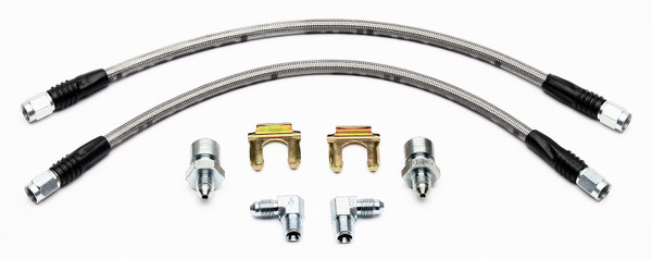 Wilwood Flexline Kit 64-72 Most GM w/ DLS Forged Dynalite or SL6 Front Caliper - wil220-7056
