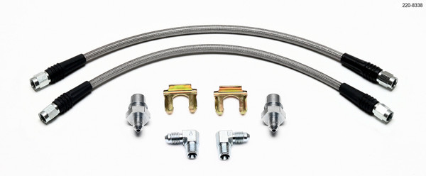 Wilwood Flexline Kit 1988-1996 Corvette w/ SL4 or SL6 Front Caliper - wil220-8338