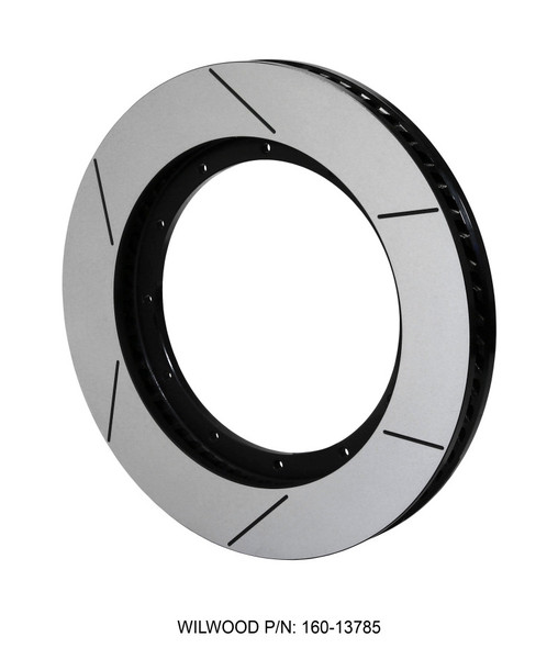 Wilwood Rotor-GT60 SPC-37-RH-BLK 15.00 x 1.50 - 12 on 9.75in - wil160-13785-GTB