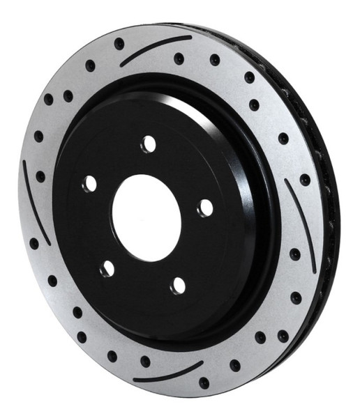 Wilwood Rotor-Rear-SRP-C5/C6 Vette-LH-BLK 12.00 x 1.03 - 5 x 4.75in - wil160-14041-BK