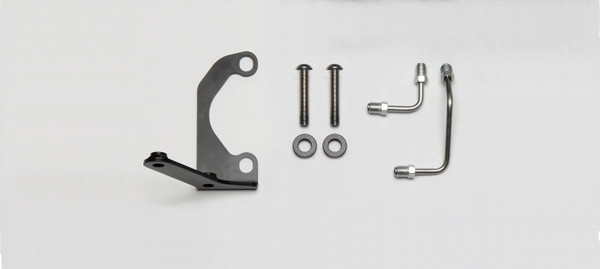 Wilwood Tandem Master Cylinder to Prop valve Bracket L/H & Line Kit - wil220-13189