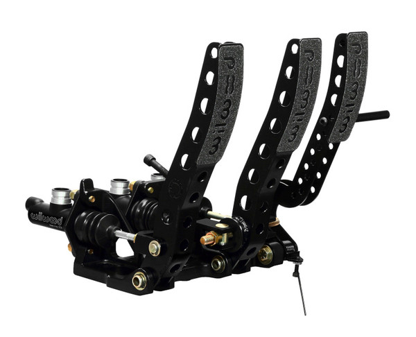 Wilwood Pedal Assembly Floor Mount-Brake Clutch & Throttle - wil340-12410