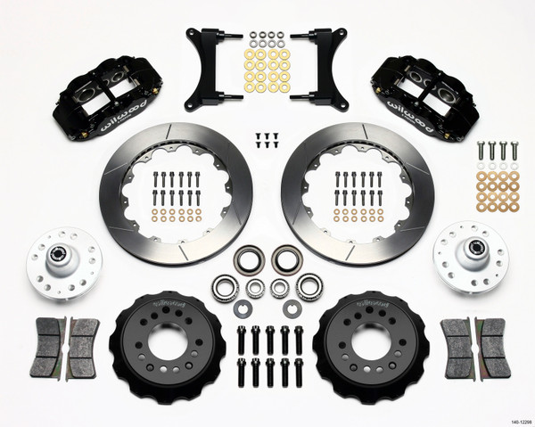 Wilwood Narrow Superlite 6R Front Hub Kit 12.88in 79-87 GM G Body - wil140-12298