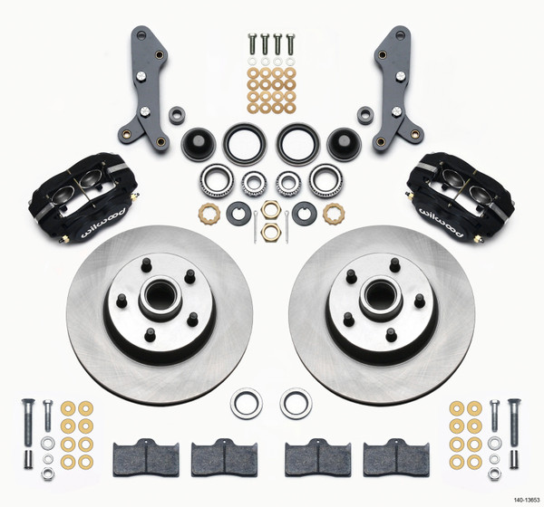 Wilwood Forged Dynalite-M Front Kit 11.30in 1 PC Rotor&Hub 60-68 Ford / Mercury Full Size / Galaxie - wil140-13653