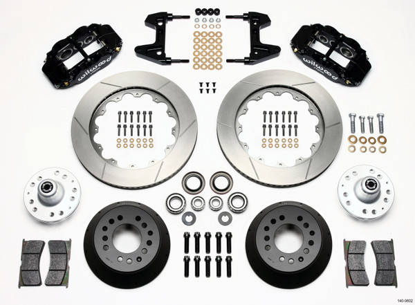 Wilwood Narrow Superlite 6R Front Hub Kit 14.00in 74-80 Pinto/Mustang II Disc Spindle only - wil140-9802