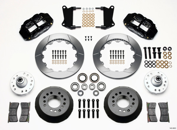 Wilwood Narrow Superlite 6R Front Hub Kit 12.88in 67-69 Camaro 64-72 Nova Chevelle - wil140-9803