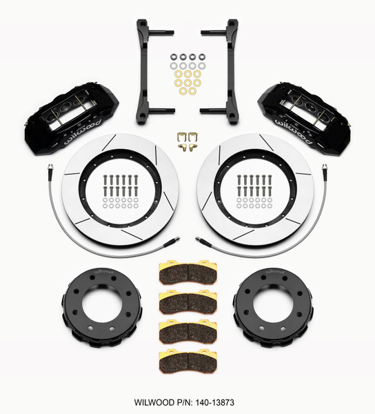 Wilwood TX6R Front Kit 15.00in Black 2011-2015 GM Truck/SUV 2500 - wil140-13873