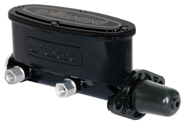 Wilwood High Volume Tandem Master Cylinder - 1in Bore Black - wil260-8555-BK