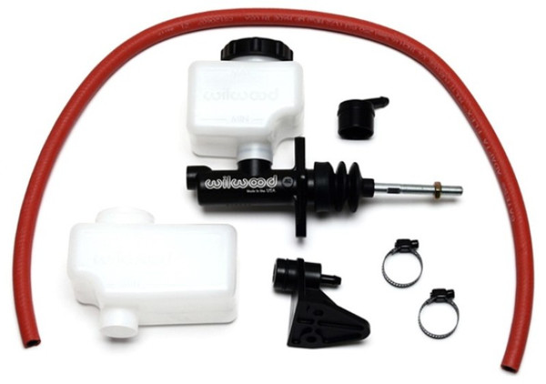 Wilwood Short Remote M/C Kit 13/16in Bore 3/8in-24 Banjo Outlet - wil260-13620
