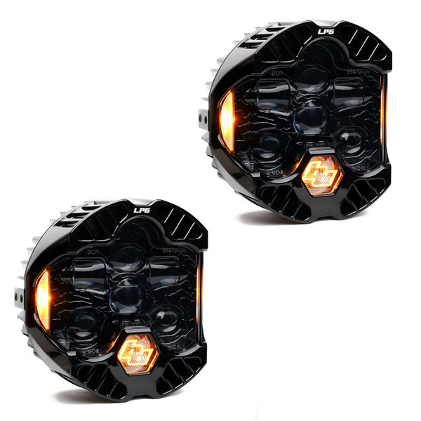 Baja Designs LP6 LED Light Pod Amber product photo