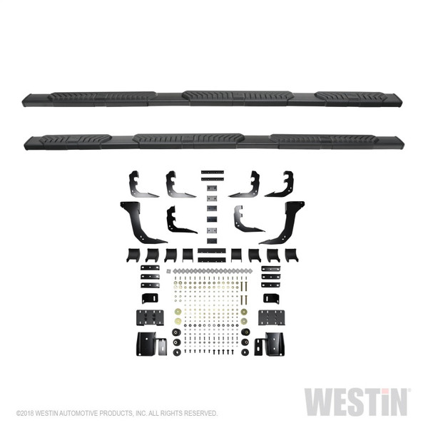 Westin Step Bar, Black | 2019-2021 Ram 1500 Crew Cab R5 M-Series Wheel-to-Wheel | wes28-534705