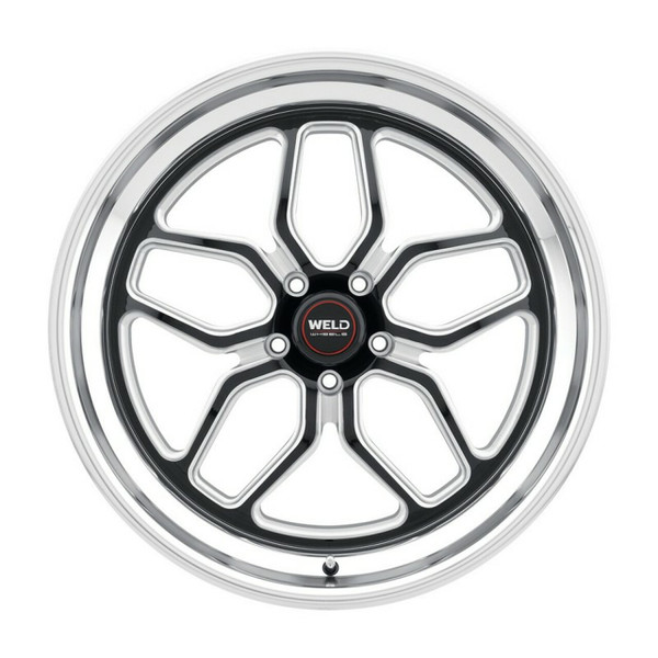Weld Racing Laguna Drag Z06 C6 C7 ZR1 Black Wheel 18x10 | 5x120.65 BC (5x4.75) | +30 Offset | 6.625 Backspacing - fits , and 11 more