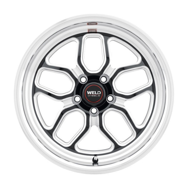 Weld Racing Laguna Street Black Wheel 22x9 | 5x115 BC | +20 Offset | 5.8 Backspacing - fits Dodge Charger 2006-2023, Dodge Challenger 2008-2023, Chrysler 300 2005-2023, Chrysler 300C 2005-2023, and 2 more