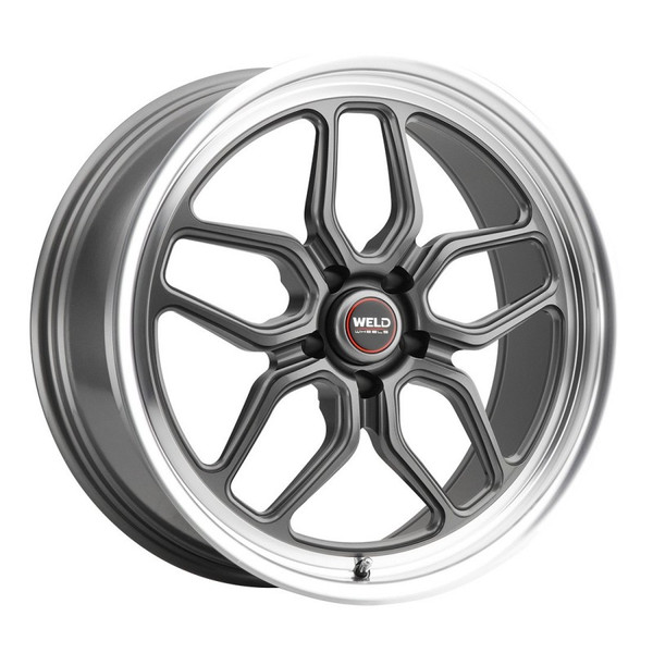 Weld Racing Laguna Street Satin Gunmetal Wheel 18x9 | 5x114.3 BC (5x4.5) | +29 Offset | 6.1 Backspacing - fits Ford Mustang 1965-2026, Ford Shelby GT350 2015-2020, Ford Shelby GT500 2007-2022, Ford Explorer ST 2020-2026, and 16 more