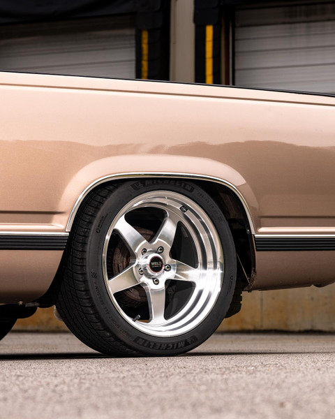 Weld Racing Ventura 5 Street Gloss Silver Wheel 20x10.5 | 5x127 BC (5x5) | +13 Offset | 6.25 Backspacing - fits Jeep Grand Cherokee SRT 2006-2021, Jeep Grand Cherokee Trackhawk 2018-2021, Dodge Durango SRT 2018-2026, Jeep Wrangler JL 2018-2026, Jeep Wrangler JK 2007-2018, and 10 more