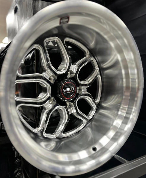 Weld Racing Laguna Street Gloss Black Wheel 17x11 | 5x127 BC (5x5) | -44 Offset | 4.25 Backspacing - fits Jeep Grand Cherokee SRT 2006-2021, Jeep Grand Cherokee Trackhawk 2018-2021, Dodge Durango SRT 2018-2026, Jeep Wrangler JL 2018-2026, Jeep Wrangler JK 2007-2018, and 10 more