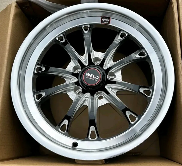 Weld Racing Belmont Drag 2005-2026 Mustang GT Wheel 18x10 | 5x114.3 BC (5x4.5) | +45 Offset | 7.27 Backspacing - fits Ford Mustang 1965-2026, Ford Shelby GT350 2015-2020, Ford Shelby GT500 2007-2022, Ford Explorer ST 2020-2026, and 16 more