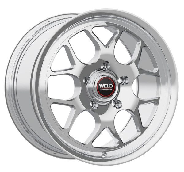 WELD Solana Street Gloss Silver Wheel with Milled Spokes 20x9.5 | 5x4.75 BC (5x120.65) | +0 Offset | 5.25 Backspacing - S11109563525 for 1960s / 1970s GM Fitment (Camaro, Chevelle, Firebird)