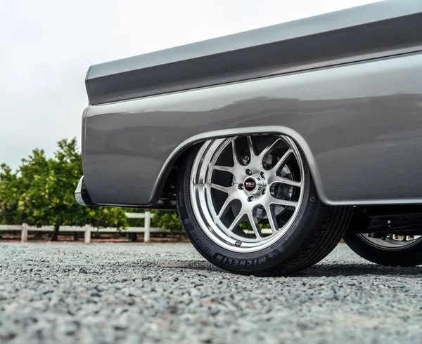 WELD Solana Street Gloss Silver Wheel with Milled Spokes 22x10.5 | 5x127 BC (5x5) | +13 Offset | 6.25 Backspacing - S11120573625 for Chevrolet Silverado C1500 2WD 1988-1999, Chevy C10 1967-1987