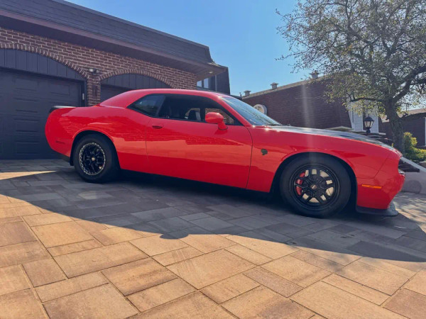 Weld Racing Laguna Drag SCAT Charger Challenger Gloss Black Wheel 18x5 | 5x115 BC | -33 Offset | 1.50 Backspacing - fits Dodge Charger 2006-2023, Dodge Challenger 2008-2023, Chrysler 300 2005-2023, Chrysler 300C 2005-2023, and 2 more