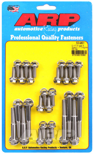Shop for the best deals on ARP 5 HP Briggs & Stratton Jr Dragster SS Hex Accessory Kit - 500-9601 from JustBoltOns.com. Great customer service, in-stock inventory and financing options available