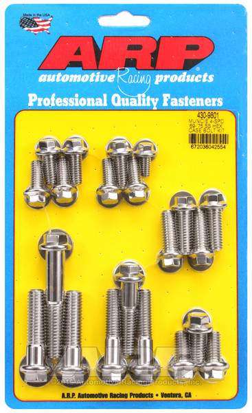 Shop for the best deals on ARP Muncie 4-Speed Transmission Case Bolt Kit for 1969-1975 Super Sport Models  - 430-9801 from JustBoltOns.com. Great customer service, in-stock inventory and financing options available