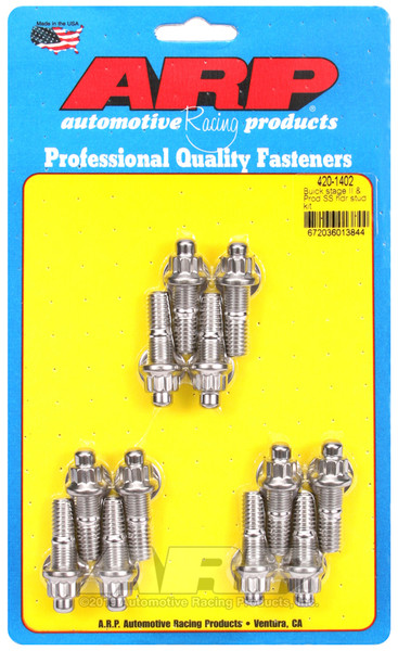 Shop for the best deals on ARP Buick Stage II & Prod SS Header Stud Kit - High-Performance Engine Fasteners from JustBoltOns.com. Great customer service, in-stock inventory and financing options available