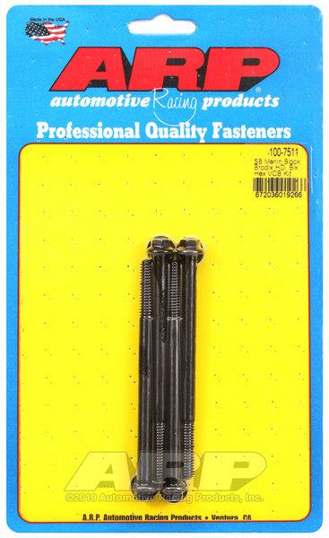 Shop for the best deals on ARP Merlin Engine Block and Brodix Head Small Block Hex Valve Cover Bolt Kit - 100-7511 from JustBoltOns.com. Great customer service, in-stock inventory and financing options available