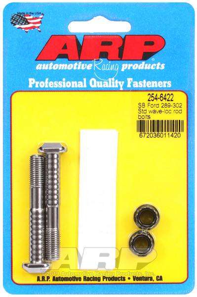 ARP Rod Bolt Kit | SB Ford 289-302 Standard - High-Strength Engine | 254-6422