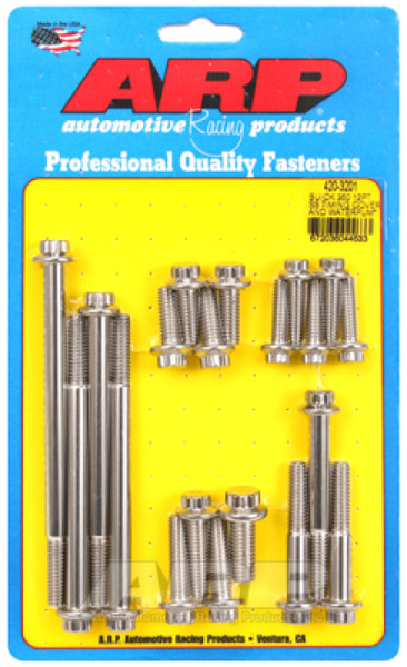 Shop for the best deals on ARP Buick 350 SS 12PT Timing Cover and Water Pump Bolt Kit - 420-3201 from JustBoltOns.com. Great customer service, in-stock inventory and financing options available