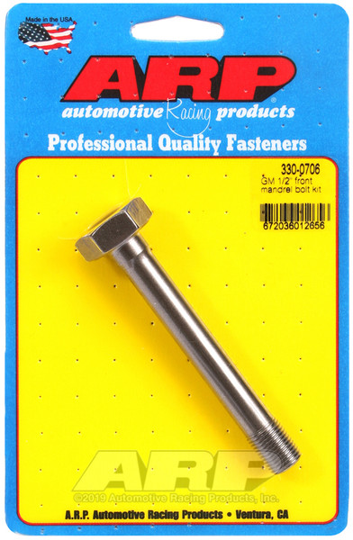 Shop for the best deals on ARP GM 1/2 Inch Front Mandrel Bolt for Automotive Applications  - 330-0706 from JustBoltOns.com. Great customer service, in-stock inventory and financing options available