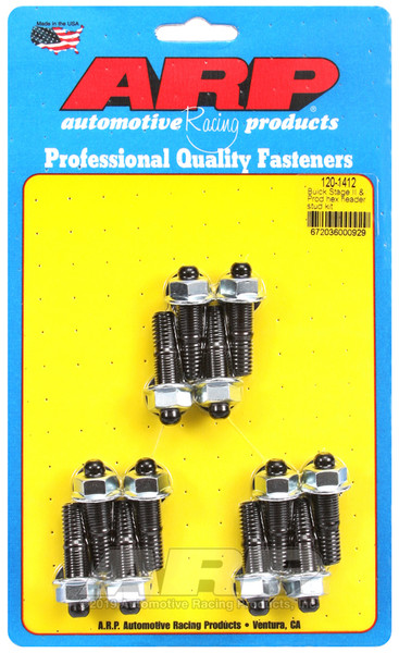 Shop for the best deals on ARP Buick Stage II & ProSeries Hex Header Stud Kit - 120-1412 from JustBoltOns.com. Great customer service, in-stock inventory and financing options available