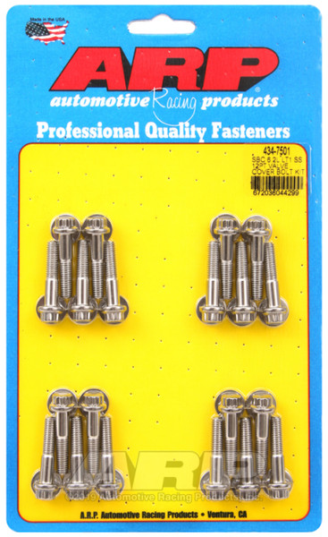 Shop for the best deals on ARP Chevy LT1 6.2L Valve Cover 12pt Stainless Steel Bolt Kit from JustBoltOns.com. Great customer service, in-stock inventory and financing options available